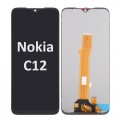 Nokia C12 LCD and Touch Screen Assembly [Black]